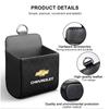 Car Storage Bag Car Air Outlet Debris Bag Mobile Phone Key Sunglasses Leather Organizer Box For Chevrolet Spark Captiva Cruze