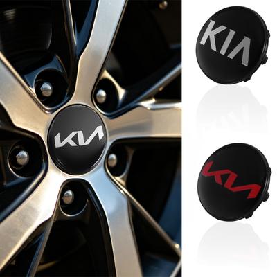 58MM Neue Auto Radnabenkappen Abzeichen Zubehör für Sportage GT RIO Ceed Picanto Pegas Sorento Niro Soul Cerato Carens