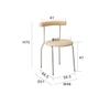 Nordic Dinning chairs Room Furniture Dining room modern Dining table lounge plastic chairs designer luxury Cake Home Furniture