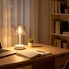 Cordless Retro Table Lamp Dimmable Touch Sensor LED Reading Lamp Wireless Lighting USB Rechargeable Metal Night Light
