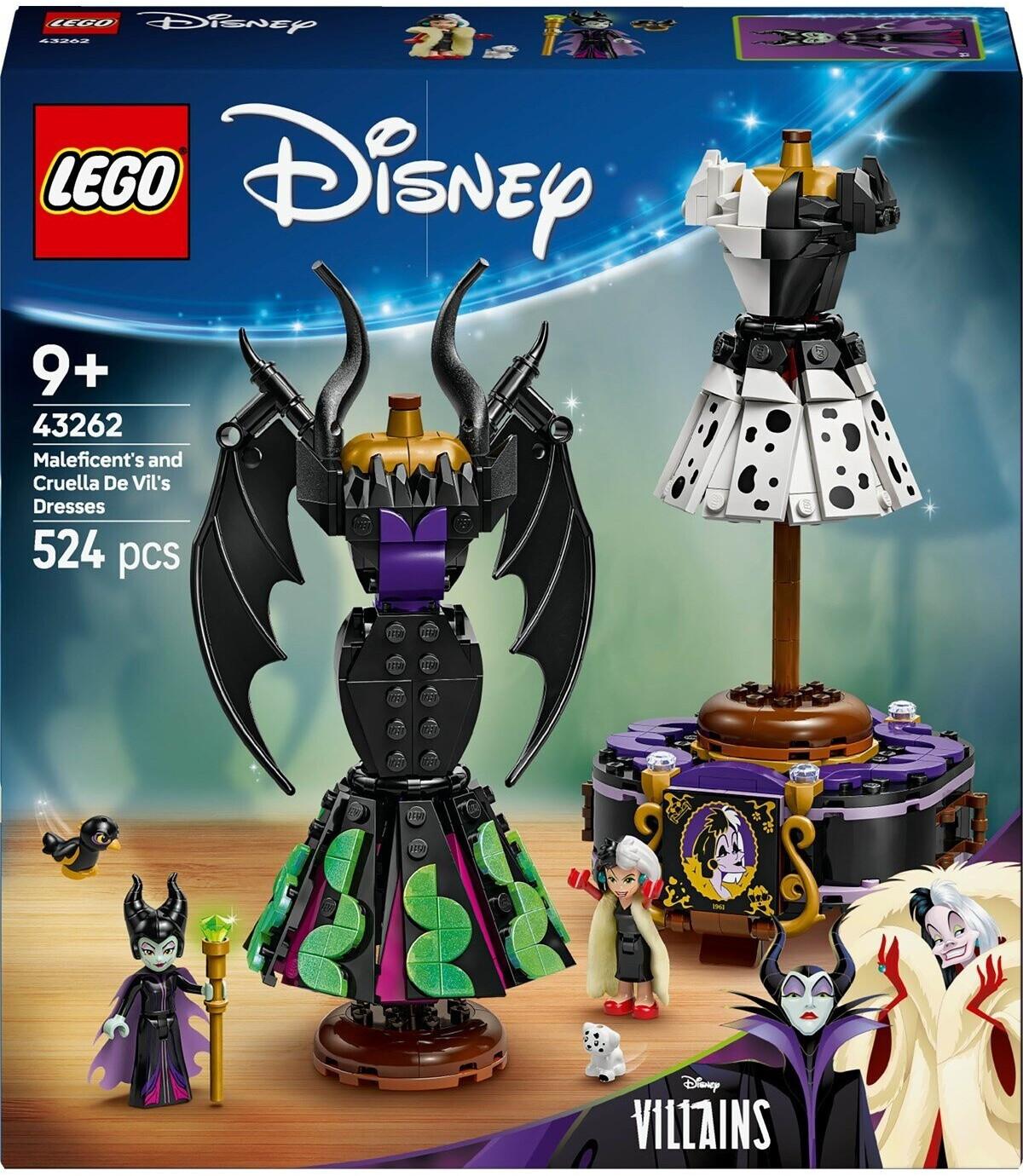 

LEGO конструктор Disney – Платья Малефисенты и Круэллы де Виль (43262)