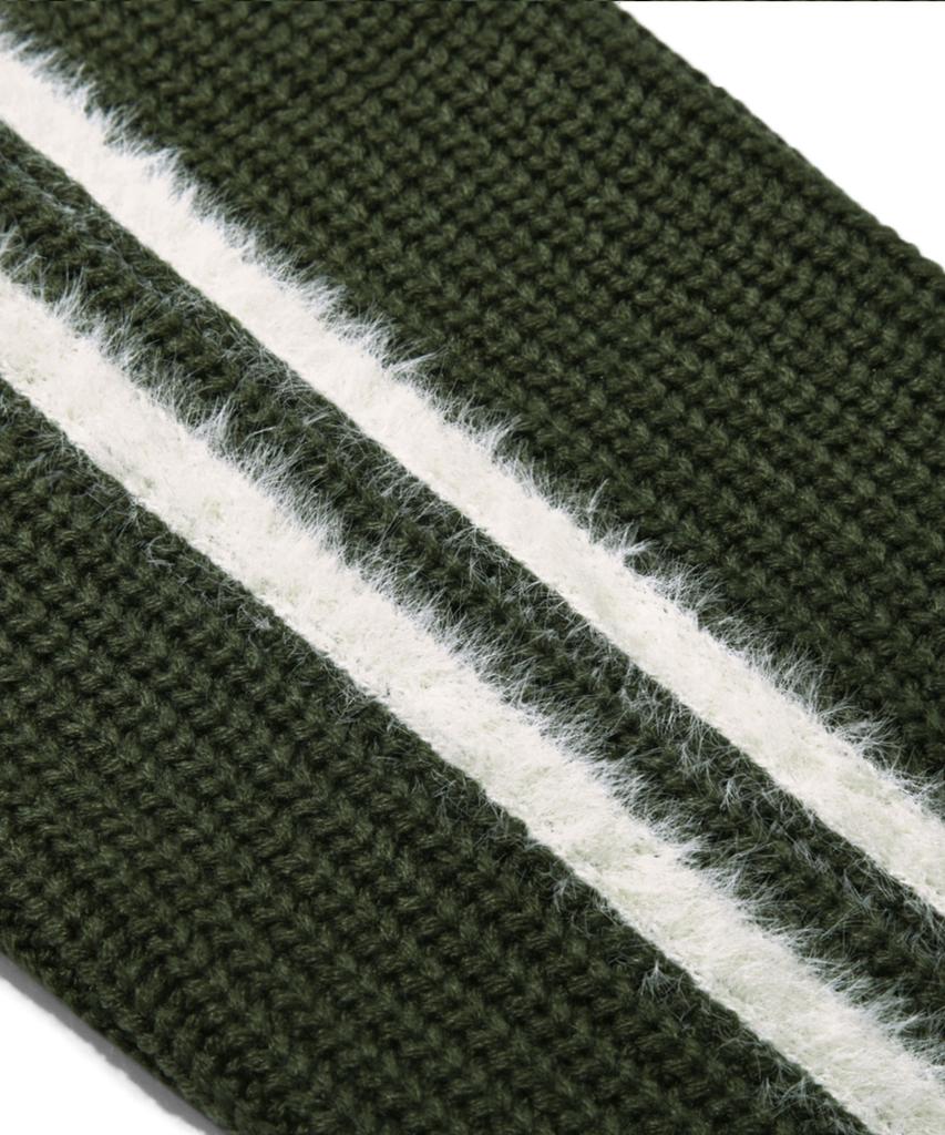 TRILLION Felpa Lavorata a Maglia con Cappuccio e Zip, Spazzolata Lavabile (cachi)