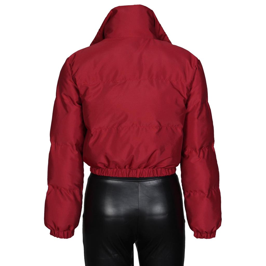 Women's Autumn-Winter Short Cotton Jacket - European American Style Outerwear