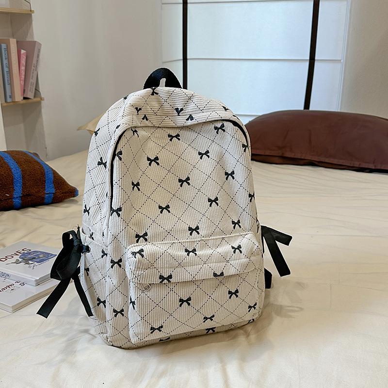 2025 summer new casual fashion hundred cute simple student computer bag large capacity outdoor travel backpack
