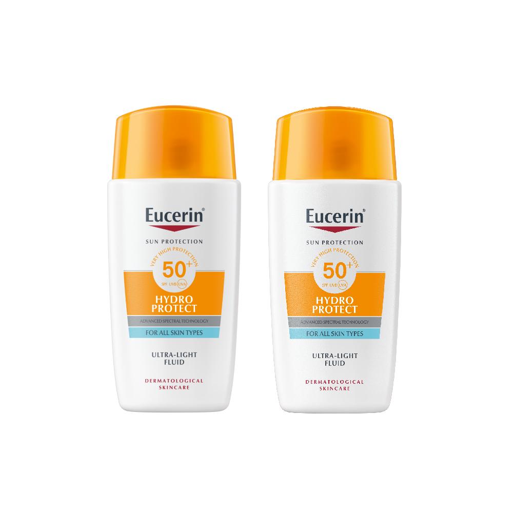 [Eucerin] NEW Sun Face Hydro Protect SPF50+ 50ml Duo Set