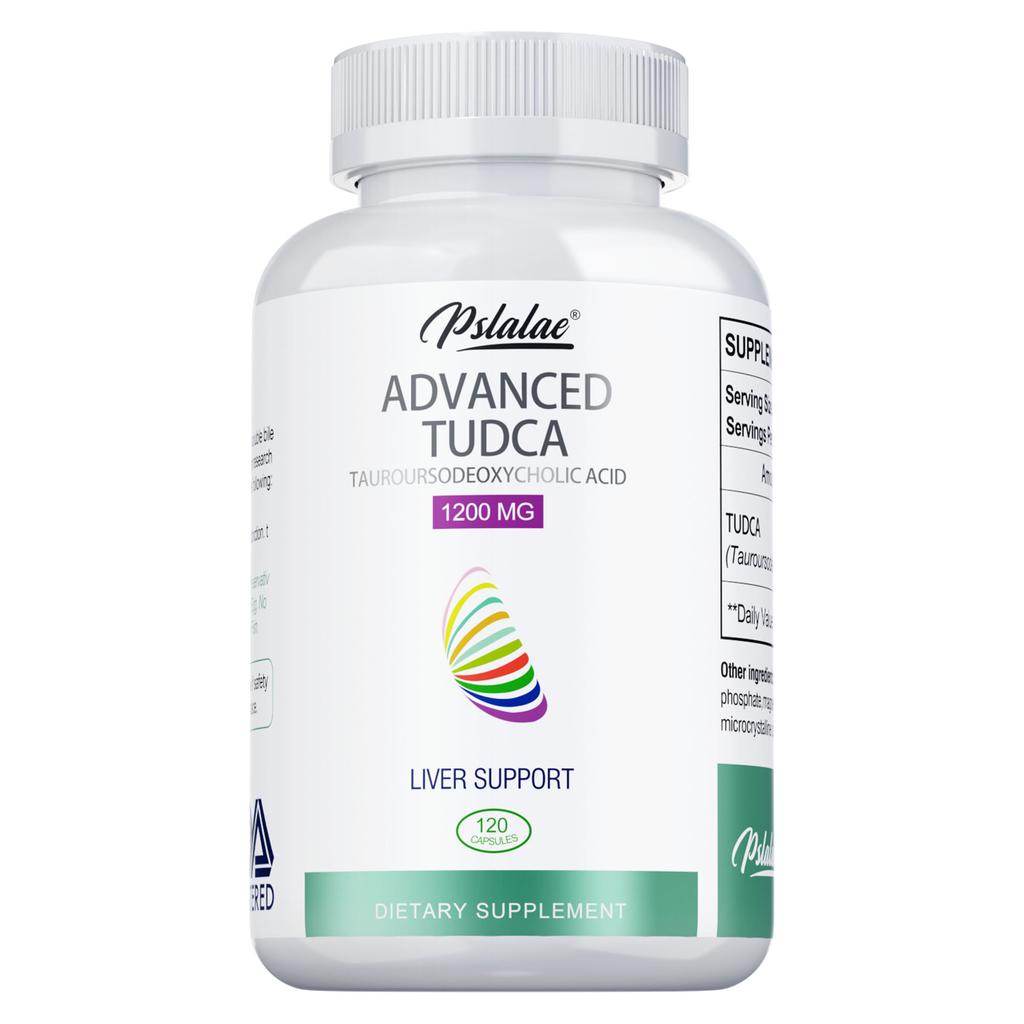 Integratore Premium TUDCA Acido Tauroursodeossicolico per il Supporto del Fegato per Disintossicazione e Pulizia del Fegato Capsule Vegetariane Aiutano la Salute del Fegato, dei Reni e della Cistifellea