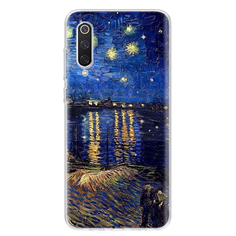 Van Gogh oil painting For Xiaomi Redmi Note 14 13 12 11 10 Pro Phone Case 12S 11S 11T 11E Plus 14Pro 13Pro 12Pro 11Pro Cover Not