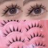 Mogugu - Set of 5 Pairs: Doll Eye Spiky False Eyelashes