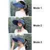 Cotton Linen Women Sunhat Decorative Windproof Breathable Foldable Outdoor Hiking Beach Pool Sunbonnet Hat Cap Headwear