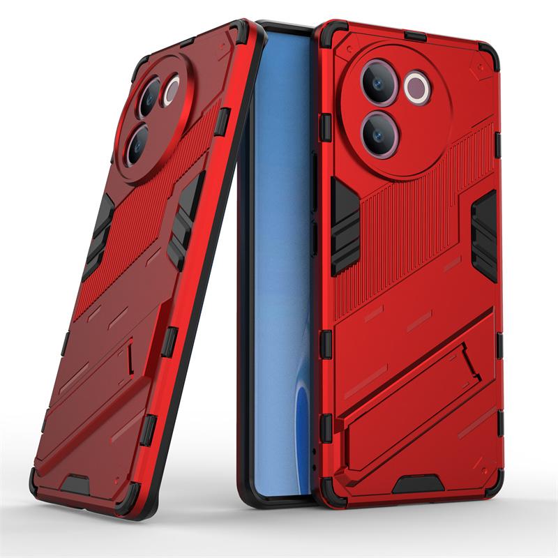 Holder Case For Vivo V40 Lite Cover For Vivo V40 Lite Capas Shockproof Kickstand Back Holder Cover For Vivo V40 Lite 5G Fundas