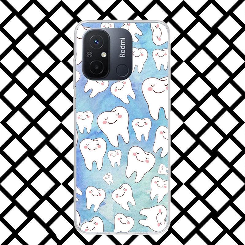 

Dentist Tooth Phone Case for Xiaomi Redmi 14C 13C 13 12C 12 10C 10 10A 9C 9 9A 9T 8 8A 7 7A 6 Pro 6A K70 K40 Soft Fundas Redmi 9C