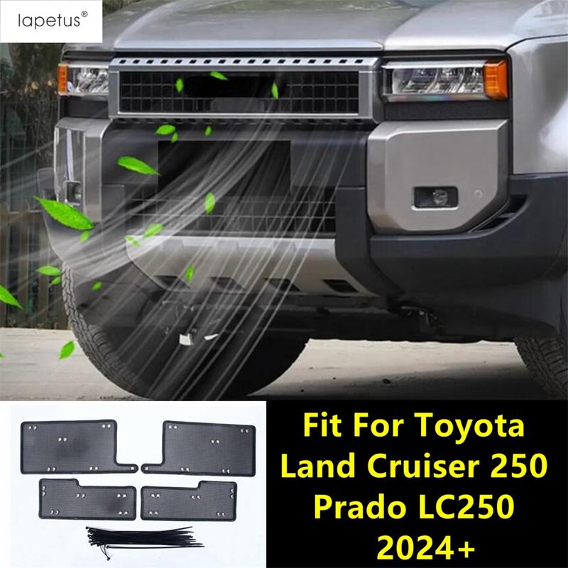 Car ect Screening Mesh Front Grille ert Net Protection Kit Accessories For Toyota Land Cruiser 250 Prado LC250 2024 2025
