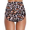 High Waist Bikini Bottoms for Women Polka Dot Pattern Swimwear Bottoms with Full Coverage and Comfortable Fit Suitable for Beach Pool Swim