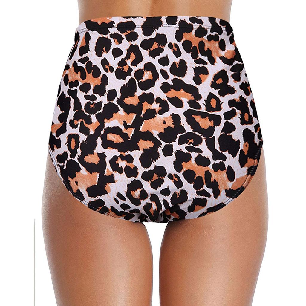 High Waist Bikini Bottoms for Women Polka Dot Pattern Swimwear Bottoms with Full Coverage and Comfortable Fit Suitable for Beach Pool Swim