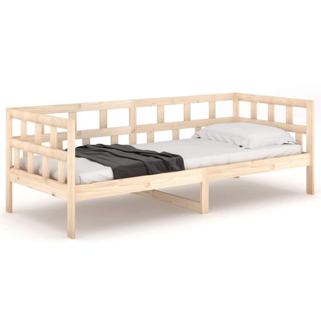 Vidaxl Daybed, Solid Pine Wood, 90X200 Cm