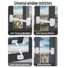 1PC Childproof Locks Anti-cracking Window Locks No-punch Window And Door Locks Childproofing Baby Protection Products