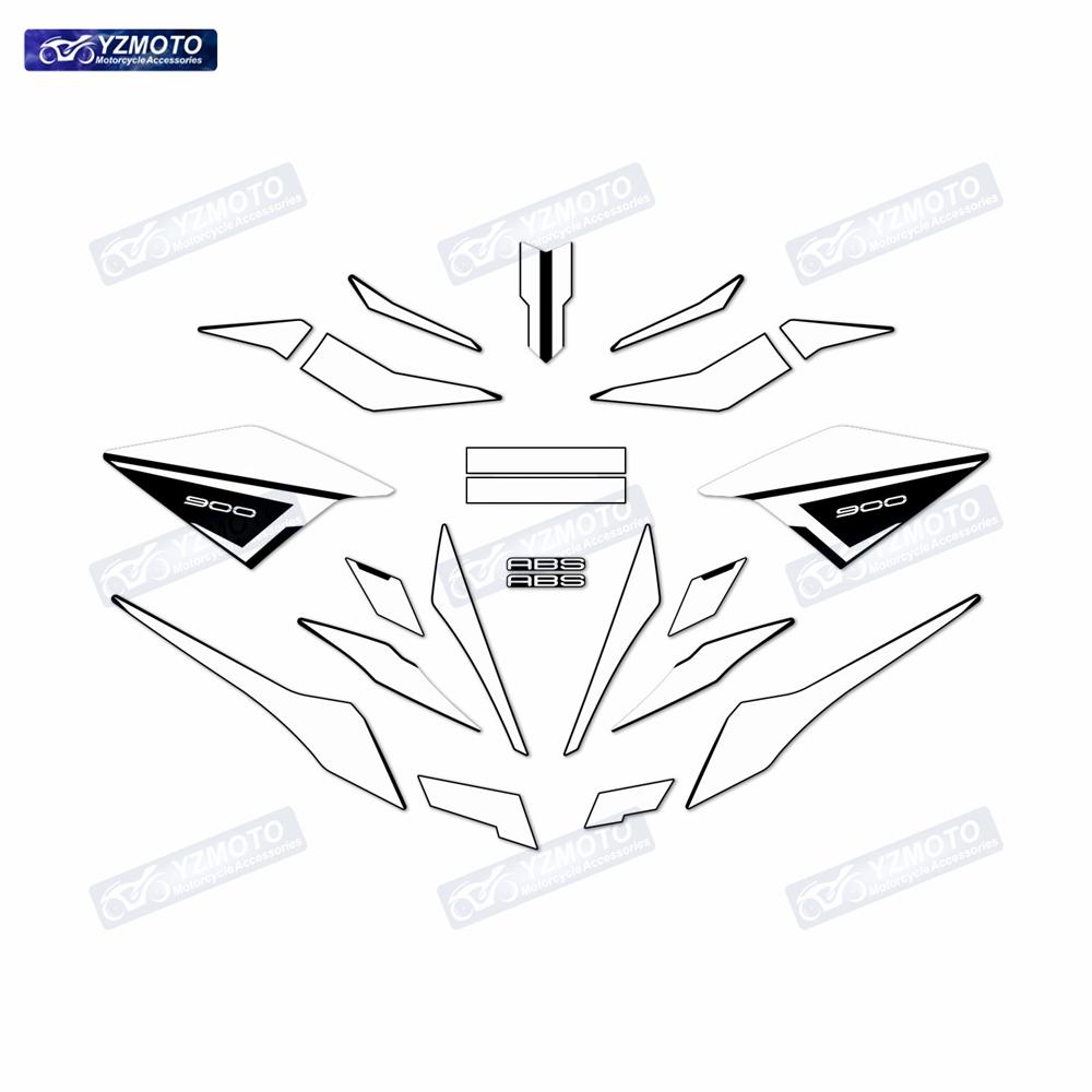 For Z900 Z900SE Z900F ZR900F 2021 2022 2023 2024 Motorcycle Full Set Fairing Sticker Motorbike Reflective Decal Stickers Kit