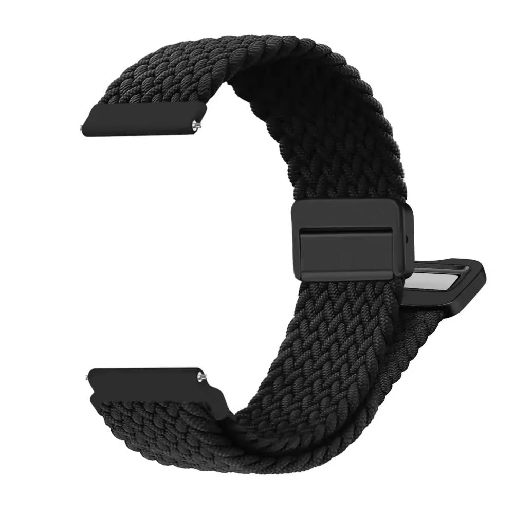 20/22mm Nylon Strap for Garmin Forerunner 55 165 970 570 965 955/Venu 4 45mm Magnetic Band Garmin Vivoactive 5 6/Vivomove Trend