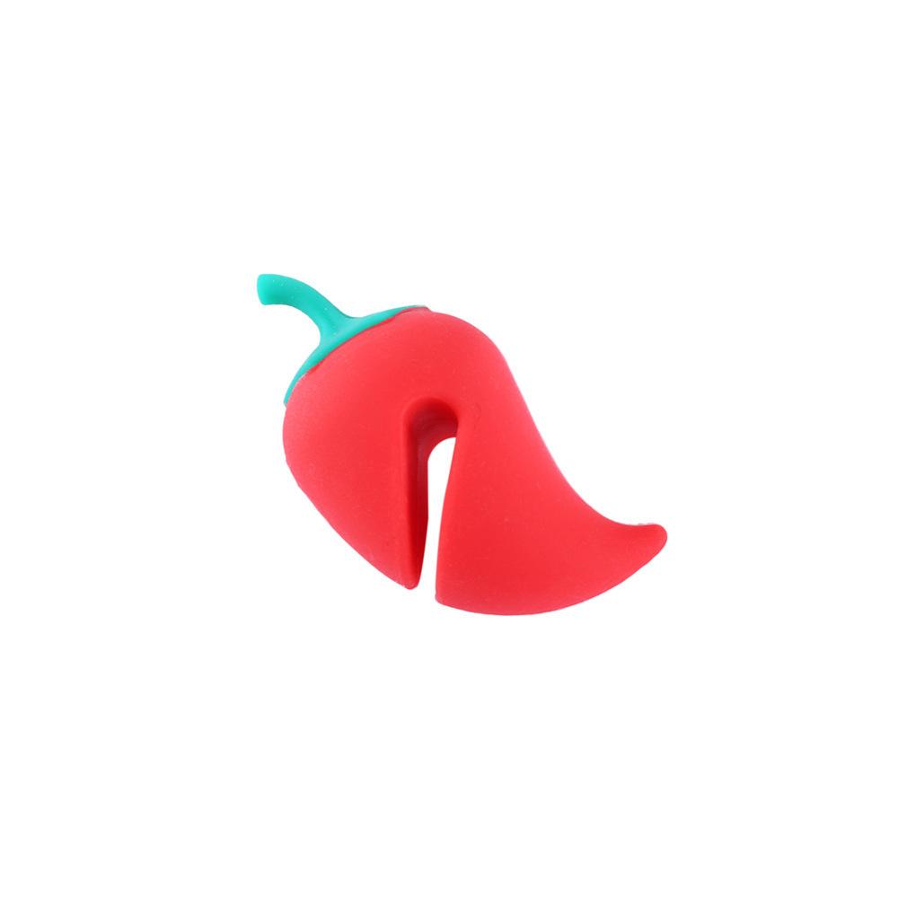 1pcs Spill-proof Lid Lifter for Soup Pot Kitchen Tools Lid Stand Silicone Heat Resistant Holder Keep The Lid Open Kitchen Tools