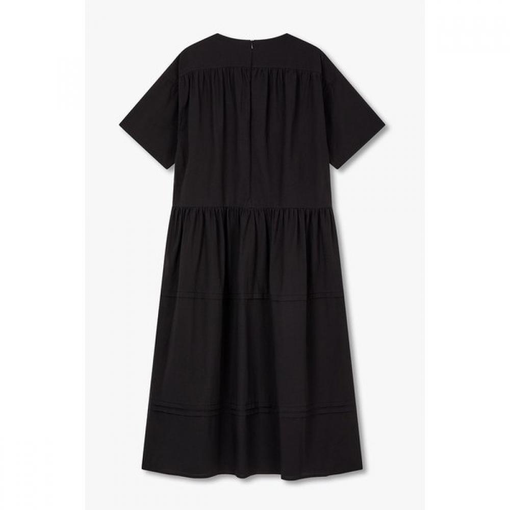 STUDIO TOMBOY Side Button Short Sleeve Dress 9106241211
