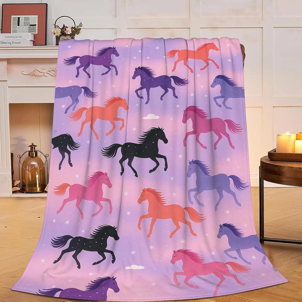 Butterfly Blanket Blue Butterflies Fleece Throw Blanket Soft Cozy Fuzzy Plush Warm Stuff Beautiful Butterfly Bedding Blankets