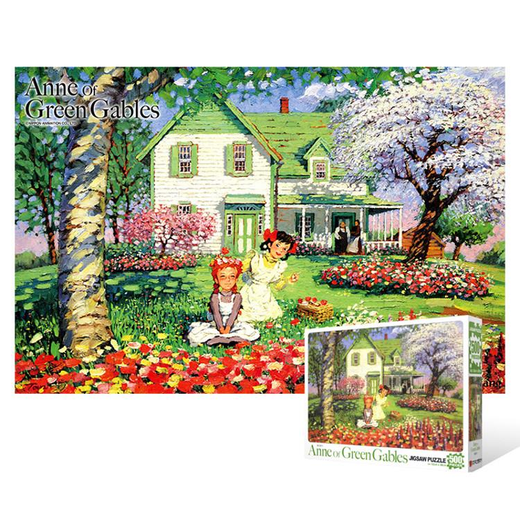Anne of Green Gables - Flower Season - 500 Piece Jigsaw Puzzle, popular Korean puzzle