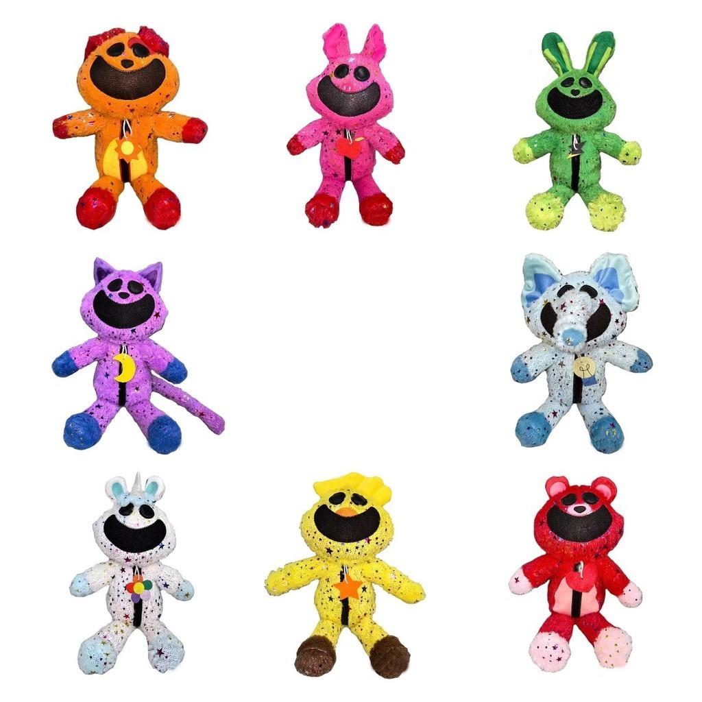 Smiling Critters Gold-plated Horror Smiley Plush Toy Bobby3 Children's Toy Animal Shape Cartoon Pp Cotton Stuffed Toy