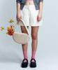 Peulleopisiteuleoseu Classic Wappen Cotton Shorts_Ivory