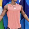 Summer Men's Gym Tank Top Fitness Training Clothing Quick-drying Loose Bodybuilding Sleeveless Shirt Men Fashion Basketball Vest