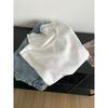 Hollowed-out lace hem pure cotton round-neck long-sleeve T-shirt for women, 2026 spring elegant Korean-style base shirt top