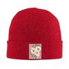 Leopard Gecko Murphys Patternless With Florals Warm Knitted Cap Winter Knit Bonnet Hat Skullies Beanies Hip Hop Caps for Unisex