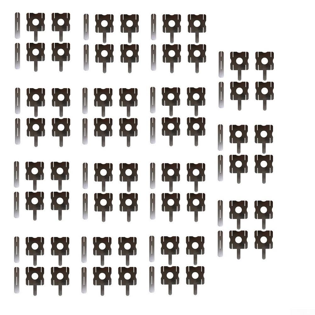 15 set(totalt 90 st) Nickellist 26*22mm 90ST Bra svetsningsprestanda