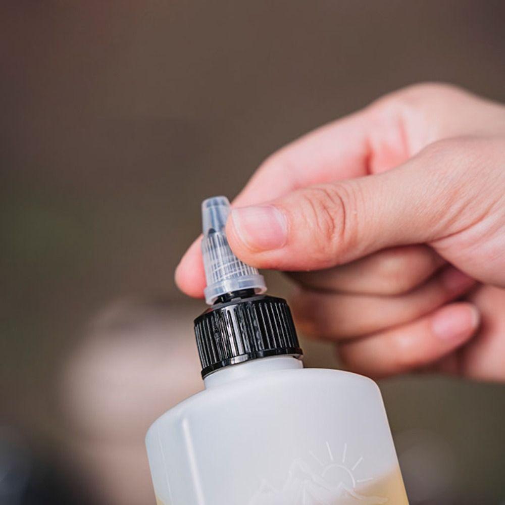 4pcs Plastic BBQ Oil Dispenser 100ml Squeeze Sauce Bottles Outdoor Oil Bottle  Trip