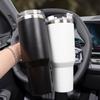 BXAOK1 Vacuum Flask Travel Thermal Cup Stainless Steel Coffee Mug For Kia Stinger Sonet Ceed Stonic Optima K7 K5 K8 K3 Seltos Telluride