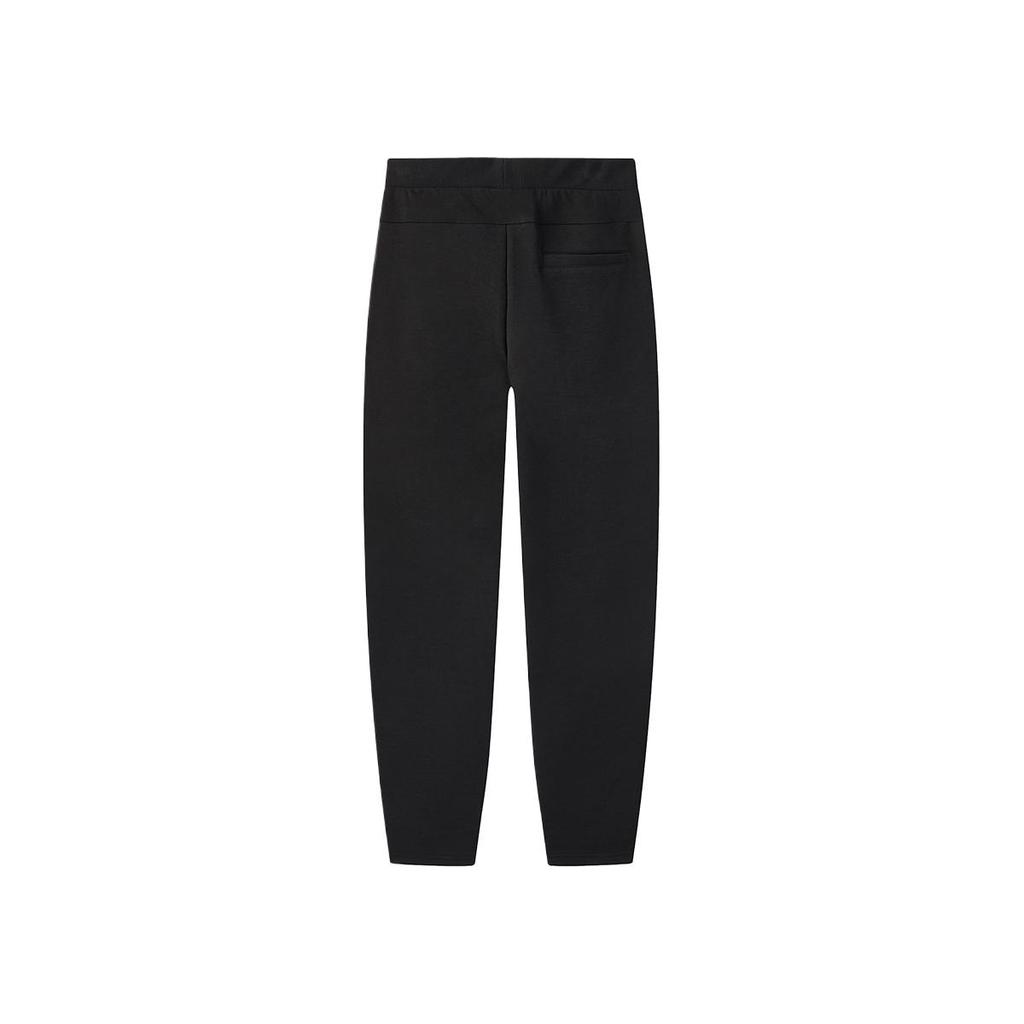 FILA Comfortable Skin-Friendly Versatile Soft Solid Color Casual Pants Women bottoms Black F11W038612F-BK