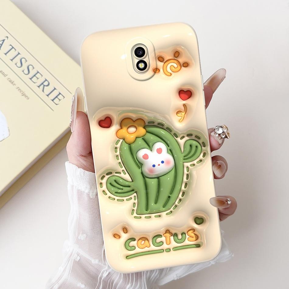 For Samsung Galaxy J3 J5 J7 2017 New Cute Printing Phone Case For Samsug J7 J5 J3 Pro 2017 Shockproof Soft Silicone Cases
