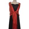 Elegant Bride Shawl Ultralight Pure Color Tassels Decor Evening Shawl for Female