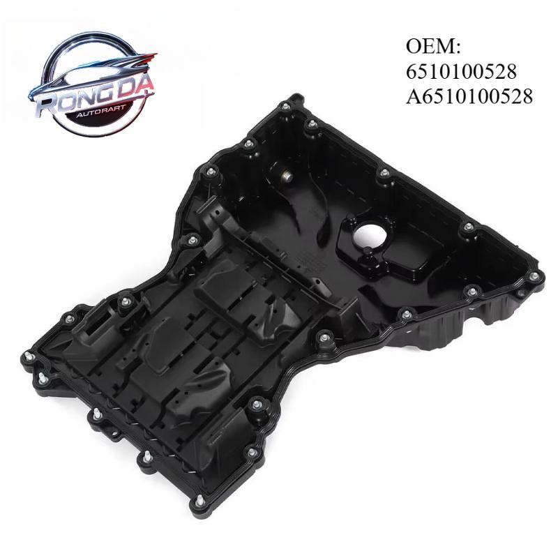 OEM 6510100528 A6510100528 New Engine Oil Pan Replacement Oil-Sump For Mercedes Benz 651 W205 C205 E205 GLC250 GLC300 GLC400