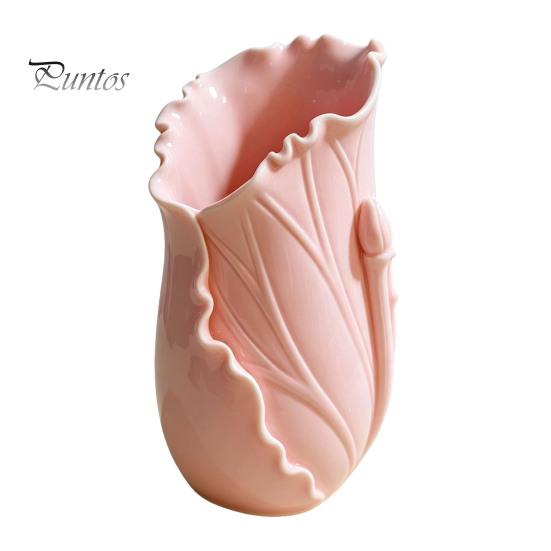Sustainable Office Stationery Storage Lotus Leaf Pen Holder, Decorative Pencil Modern Eco-conscious Holder Desk Organizer for Supplies Makeup Brushes