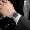 Toleuso T105L-Slbl Midas Calendar Watch Men'S Leather Band Watch