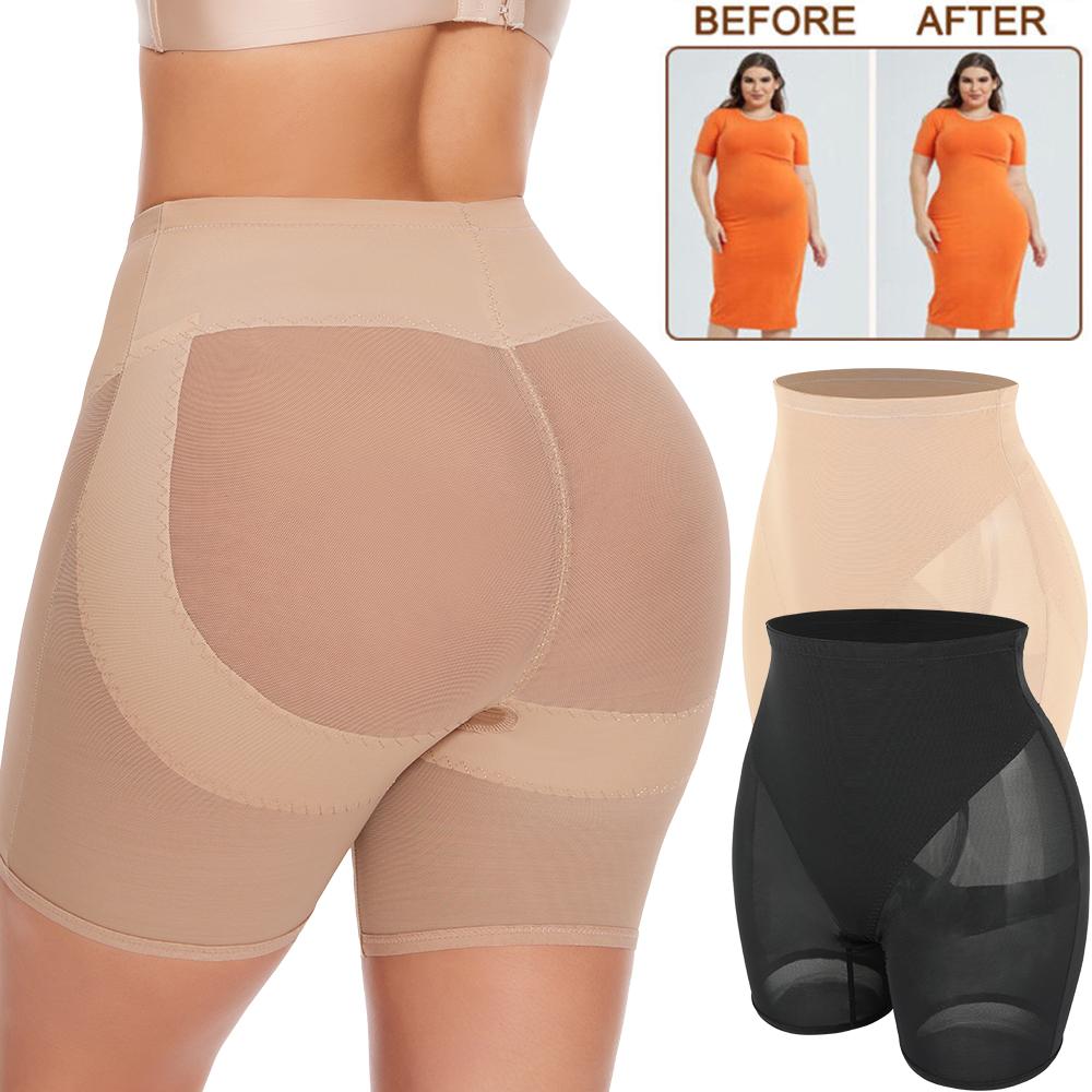 Pantaloncini Modellanti Sexy Solleva Glutei da Donna Vita Alta Rete Traspirante Mutandine Modellanti Shapewear Dimagranti Cosce Vestiti per Modellare il Corpo