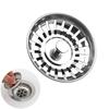 Drain Plug - AIMOONSA - 78 Mm - SUS304 Stainless Steel - 20 Filtering Holes - Polished Finish