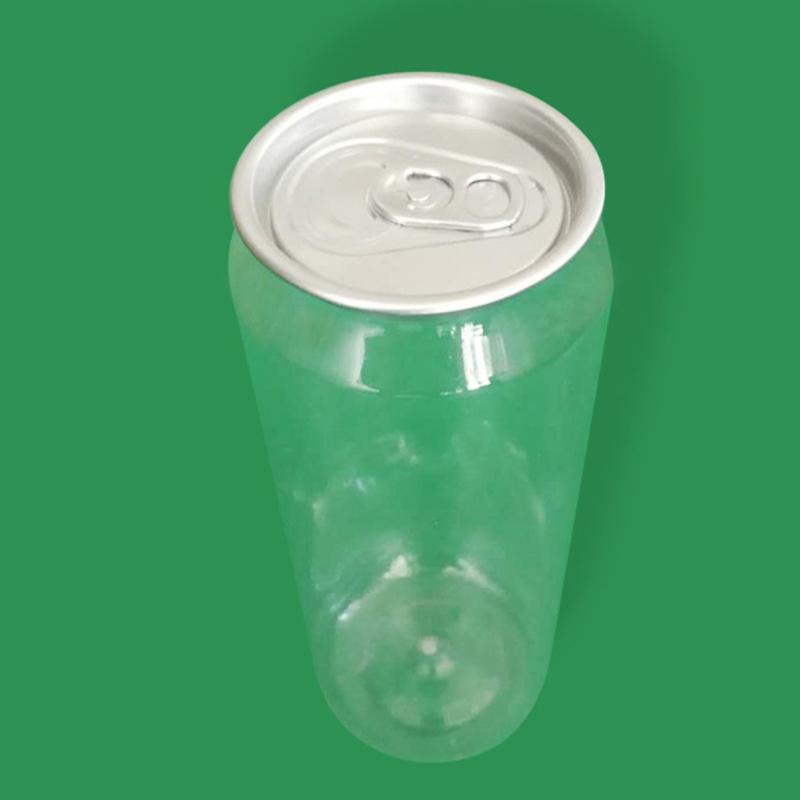 10PCS Plastic Coffee Bottles Disposable Empty Juice Bottles PET Water Storage Container