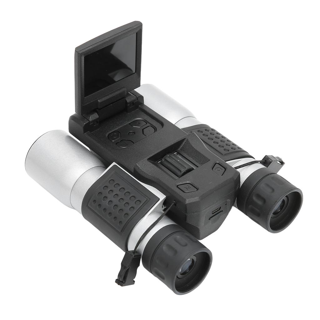 W32 Digital Telescope Camera 12x32 2MP 2inch LCD 8GB Digital Binoculars Camera for Watching Birds Football Games