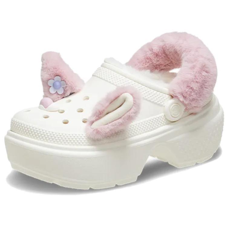 Crocs Simple Commuter Versatile Hole Shoes Women's White