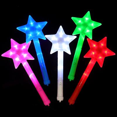 Concert LED Glowing Sticks,Flashing Star Glow-Stick Music Festival Celebrations Ambient Lighting Atmosphere Light Raves Party