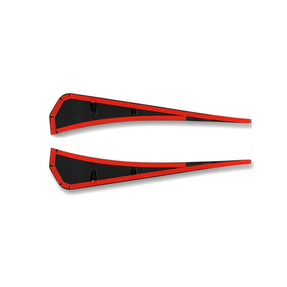 Side Fender Airfoil Accessories For Honda Accord Civic Simulated Shark Gill Side Air Outlet Body Exterior Decorate Kits