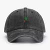 Mini Palm Tree Embroidered Vintage Soft Baseball Caps Men Women Water Washed Cotton Hat Sports Fishing Dad Visor Peaked Cap