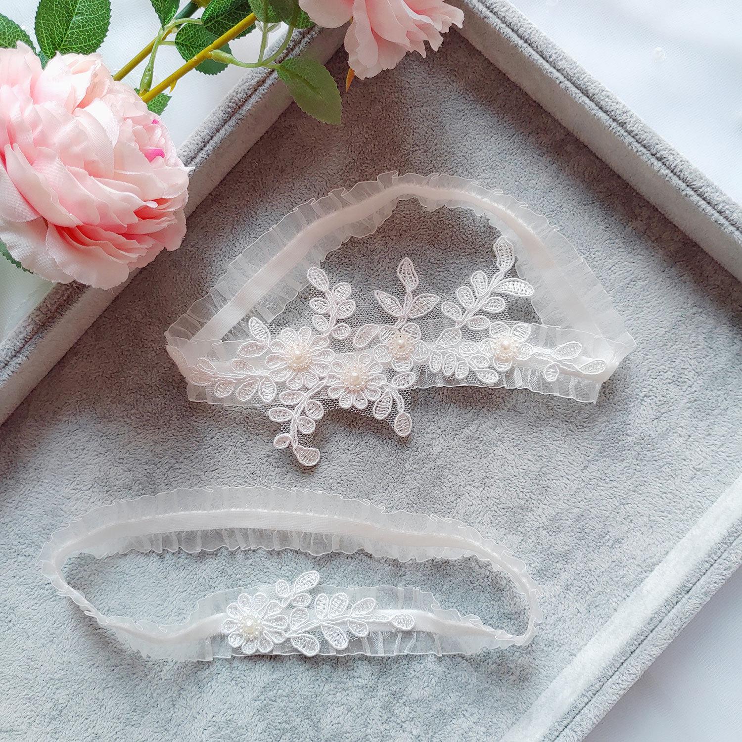 

LW28 Bridal Lace Stocking Garter Bridal Thigh Ring Wedding Accessories