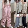 Mädchen Hosen Frühling Kinder Hip Hop Hosen Sommer kinder Streetwear Casual Hosen Herbst Mode Teen Große Größe Jogginghose